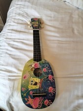 SpongeBob Squarepants -  Soprano Pineapple-shaped - Ukulele GWO GC (EX/NM)