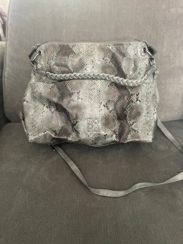 Moda pelle grey snake - in,