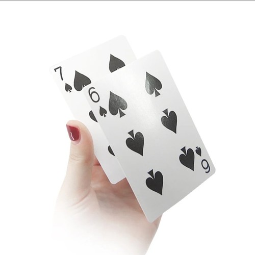 Magic trick floating - trick, playing