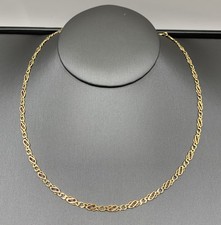 9ct Gold Necklace Double Link