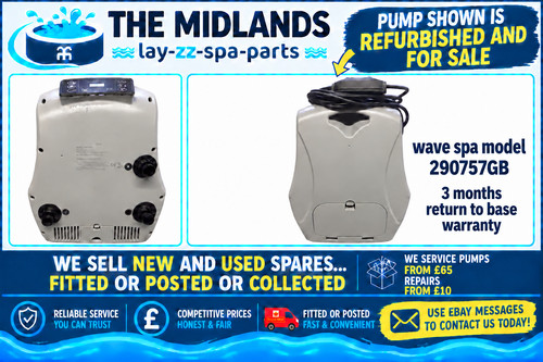 Wave spa model hot tub - , pump