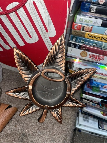 Ashtray metal vintage style - ashtray,