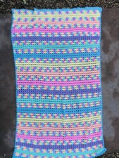 Vintage Hand Knit Crocheted