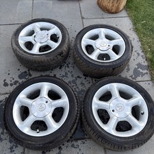 TL6014 Wolfrace 5 Spoke Alloy Wheel a 6 x 14"  x4 escort rs turbo ford  fiesta