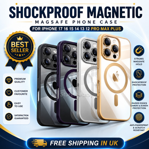 Shockproof magnetic magsafe - magnetic,