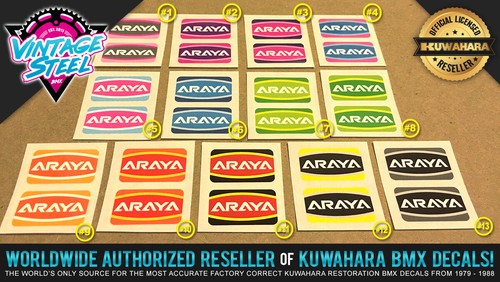 New araya custom color - new!, rim