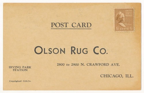 Olson rug company chicago - olson, company,