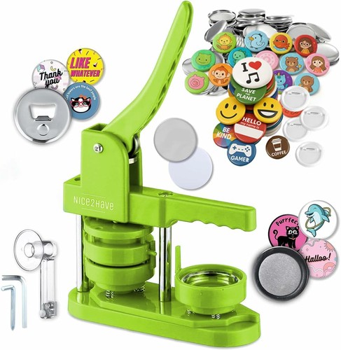 Badge maker machine - machine, 2.25"
