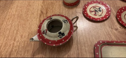 Very old vintage tin - vintage, mickey