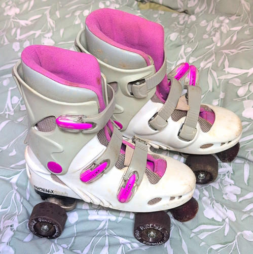 Phoenix quad white - quad, pink