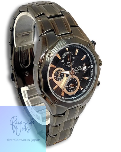 Pulsar alarm chronograph - alarm, &