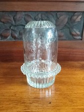 Antique pressed glass - antique, fairy