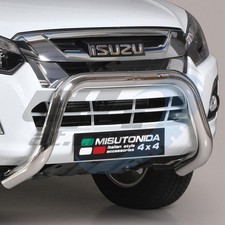 Isuzu D-Max 2012-2020 76mm Stainless Steel Bull Bar