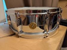 GRETSCH Chrome Over Brass Snare Drum 14x5 Professional Quality Sound