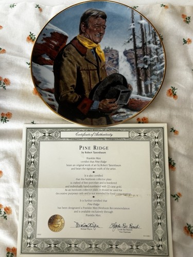Franklin mint john wayne - franklin,