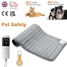 Adjustable Electric Pet Heating Pad Bed Mat with Auto Shut Off for Cats and Dogs