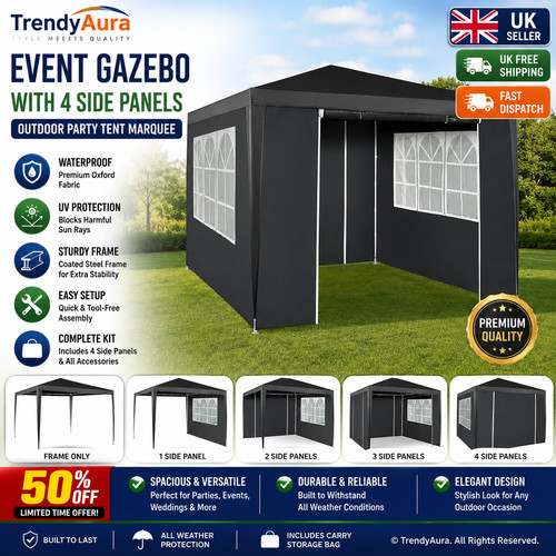 3x3m heavy duty - duty, gazebo