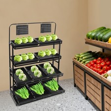 4-Tier Supermarket Storage
