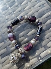 Laura Ashley Metal Beaded Bracelet