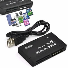 Memory Card Reader All in One USB Adapter SD SDHC Mini Micro M2 MMC XD CF MS