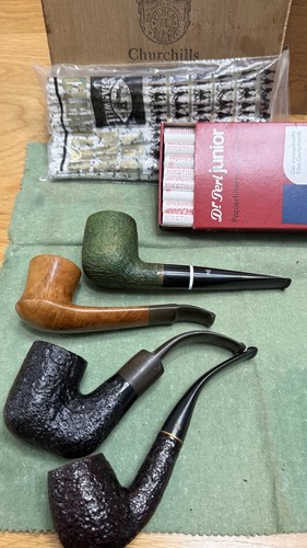Vintage tobacco pipes job lot - tobacco,