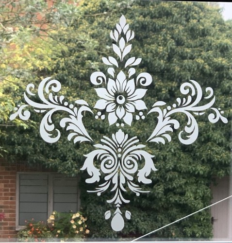 Etched glass vinyl - etched, designs