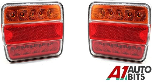 Pair 12v led rear - led, lights