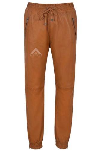 Mens leather trouser - leather,