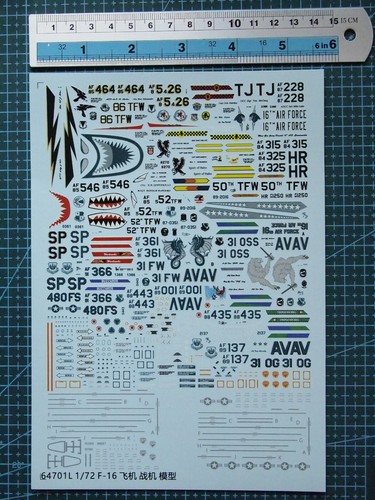 Water slide decals yf 16 - slide,