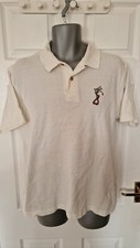 Vintage Acme Bugs Bunny polo shirt Marks And Spencer Golf Retro Size Medium 