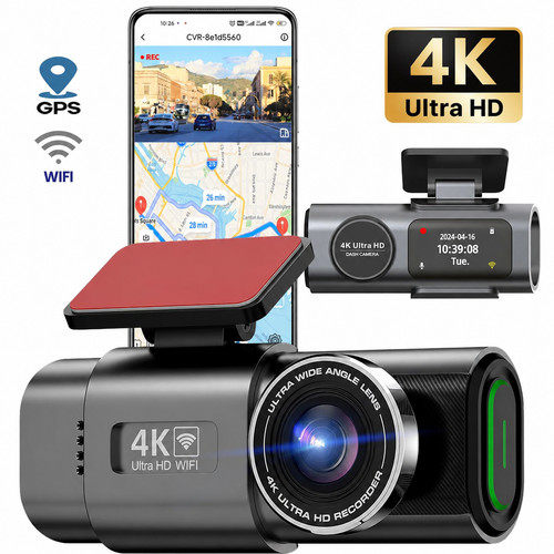 Dash cam car dvr front - dash, rear