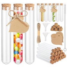 30 Pcs Test Tubes With Corks