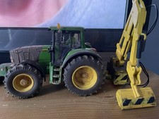 Siku John Deere 6920s Conversion With Hedge Cutter 1:32 Scale
