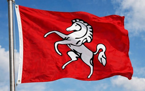 Kent 5x3 feet flag 150cm - feet,