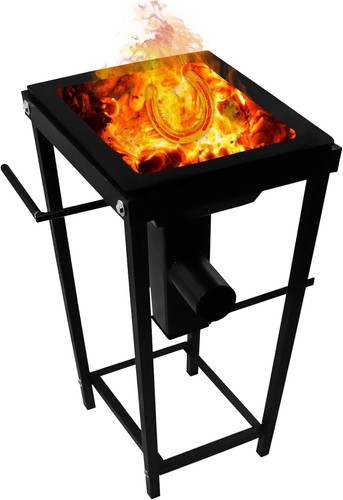 Blacksmithing welded firepot - welded,