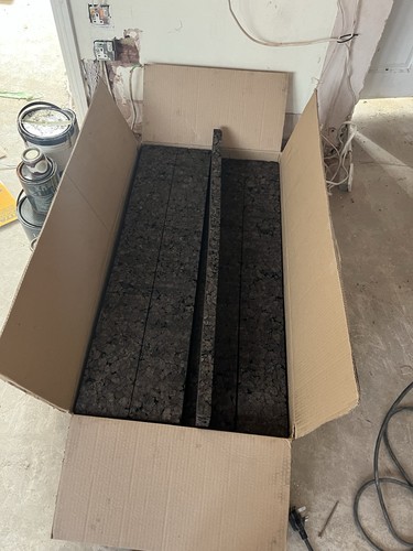 Cork board insulation