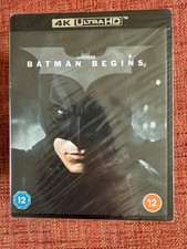 BATMAN BEGINS [4K UHD + BLU-RAY] NEW & SEALED