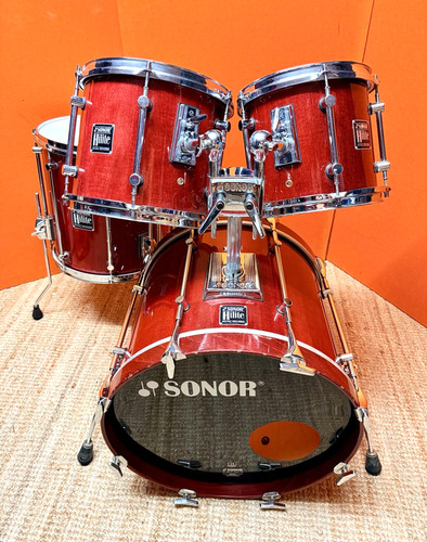 Rare sonor hilite red - sonor,