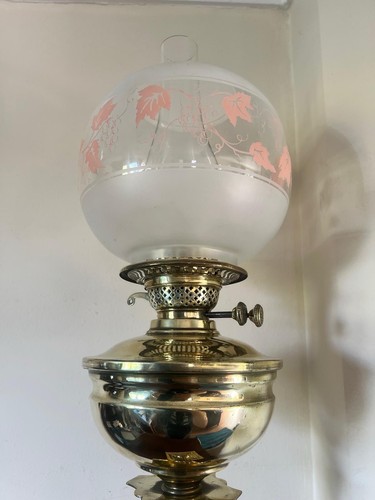 Vintage oil lantern c1890s - oil,