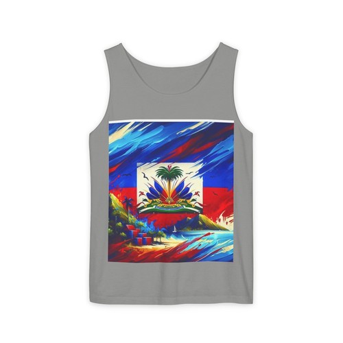 Unisex garment dyed tank top - unisex,