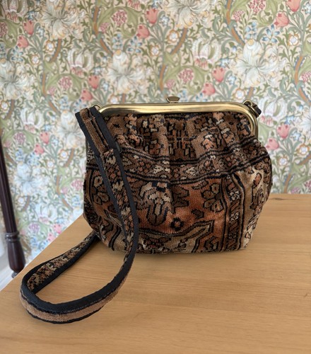 70s vintage carpet bag - 70s,
