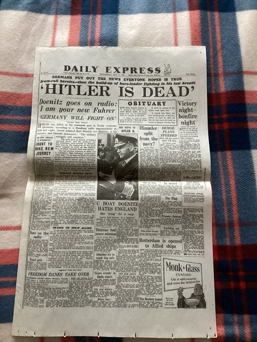 Death hitler express may 2 - death, of