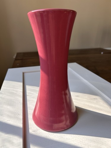 Vintage pink vase - pink,