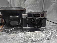 Set: Revue-4 Film Camera+ Jupiter-1 2   2,8/35 mm Lens And Case 