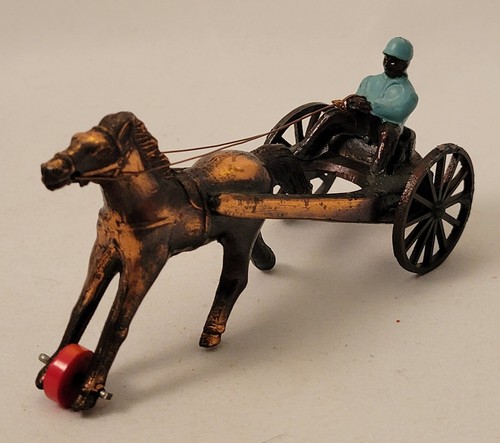 Vintage cast iron horse drawn - vintage,