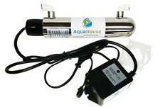 Ultra Violet 12W UV Water Treatment System 4lpm Under Sink Steriliser Filter