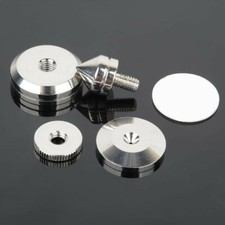 Speaker Spike Base Pad Amplifier Isolation Cone Stand Feet Stainless Steel 1 PC