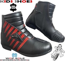 KIDS REAL LEATHER MOTORBIKE