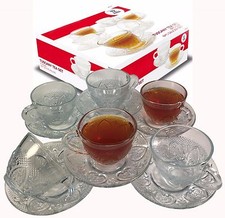 Tea Cup Set 12 Piece Cup &