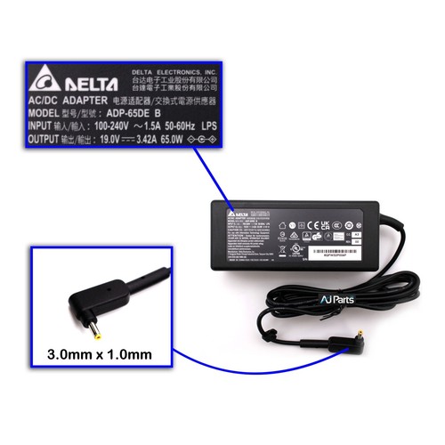 New delta adapter charger for - charger,
